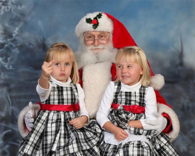 As melhores e piores fotos com o Papai Noel que você vai ver