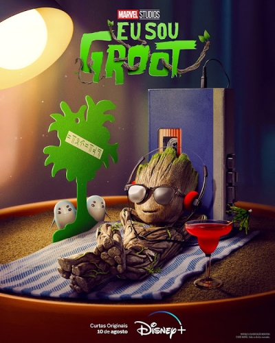 Eu Sou Groot ganha pôster oficial e data de estreia