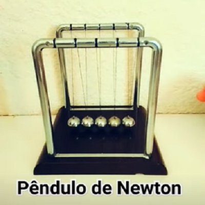Pêndulo de Newton - Demonstração 