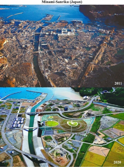 O antes e depois de alguns dos locais mais famosos do mundo #5