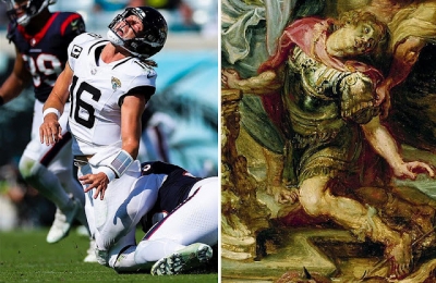 Imagens divertidas comparam arte com esportes #2