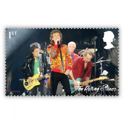 Rolling Stones ganham coleção de selos dos Correios do Reino Unido