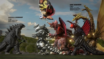 Veja a comparação de tamanho de todos os monstros de Godzilla