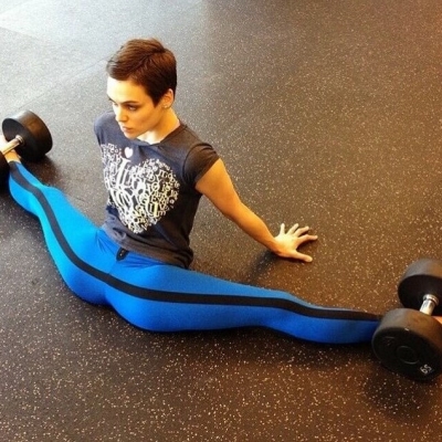 Que tipo de exercício físico é esse, dona moça???