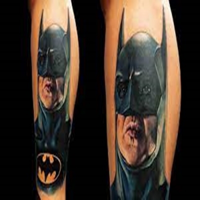 Tatuando o Batman de Michael Keaton 1989