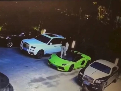 Homem bêbado quebra quatro carros de luxo e agora deve R$ 700.000 em reparos