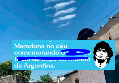 Maradona no céu