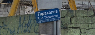 Os Piores nomes de ruas Paulistanas