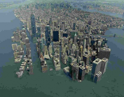 O aumento do nível do mar coloca 36 cidades em risco de submergir