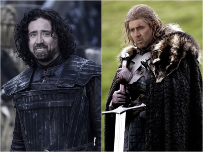 Personagens reimaginados de â€œGame of Thronesâ€, todos interpretados por Nicolas C