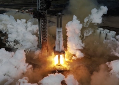 SpaceX encerrou 2023 com teste do Starship; assista
