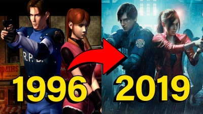 EvoluÃ§Ã£o dos jogos de Resident Evil