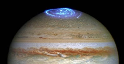 ‘Cabo de guerra’ eletromagnético ilumina a atmosfera de Júpiter, diz estudo