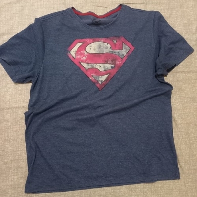 Uma camisa do super-homem